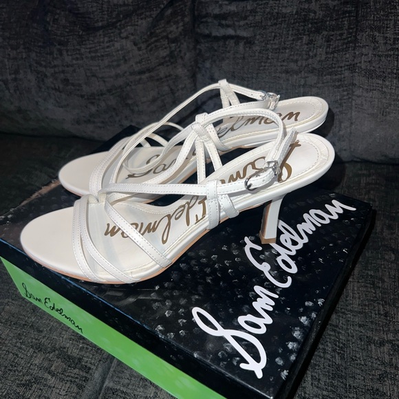Sam Edelman - Paislee White Size 9 1/2 new in box - Picture 3 of 6